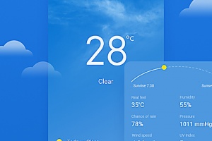 小米天气预报app