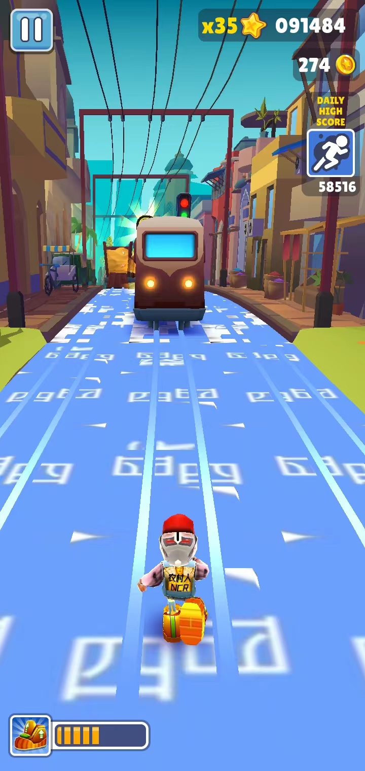 地铁跑酷农村人版