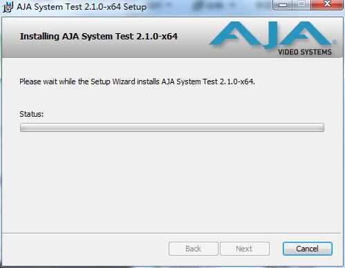 AJA System Test