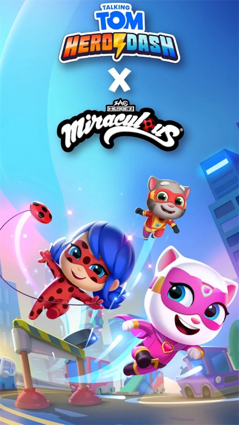 汤姆猫英雄跑酷国际版(Talking Tom Hero Dash)