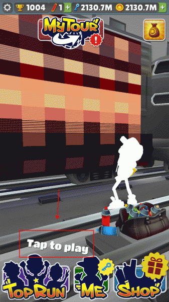 地铁跑酷白色杰克版