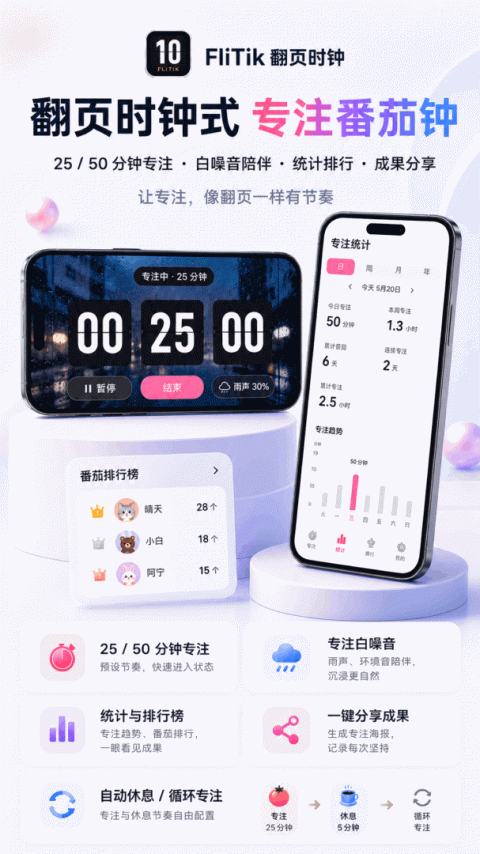FliTik翻页时钟
