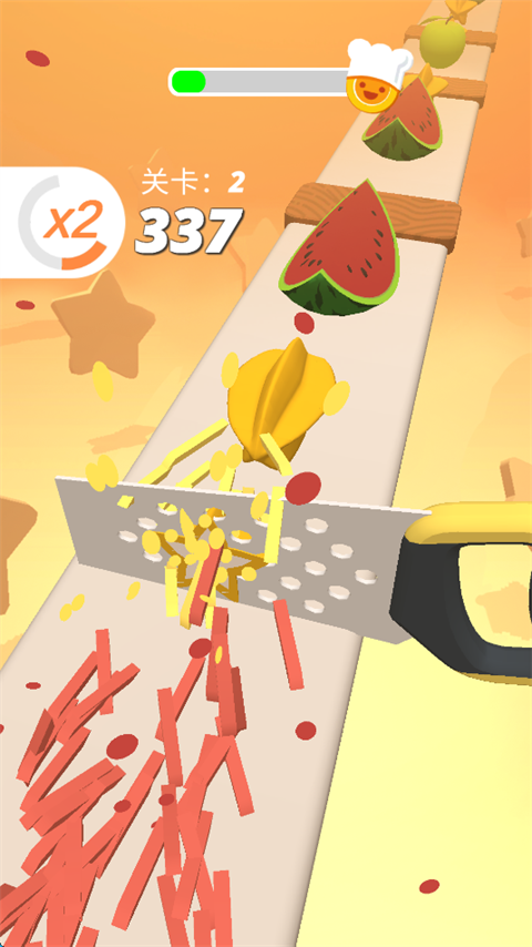 狂乱切水果游戏