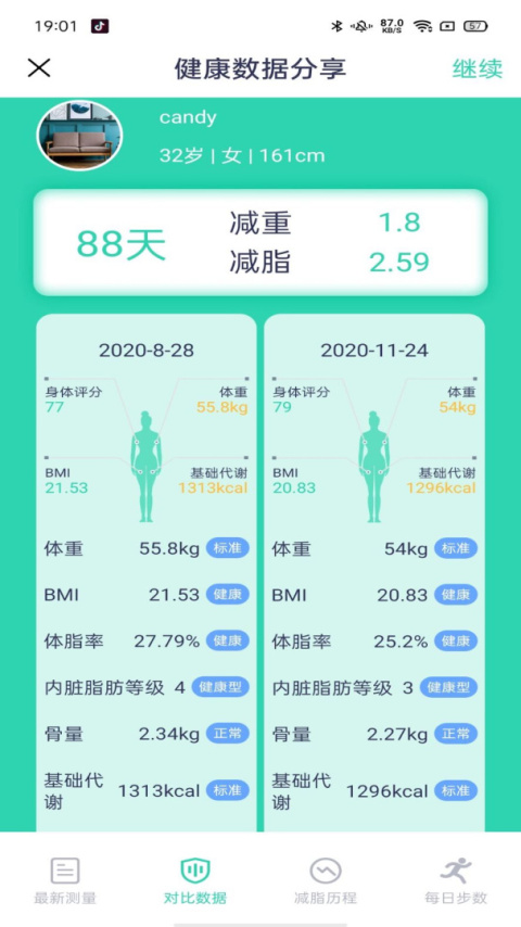 品麦云康体脂秤app