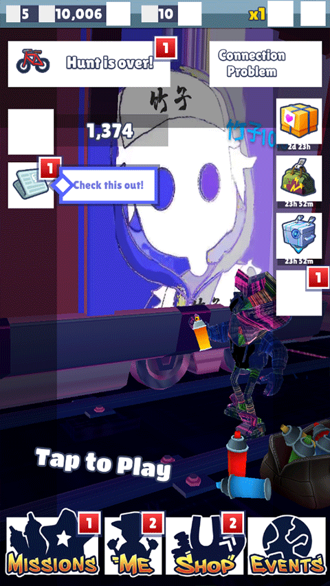 地铁跑酷竹子10.0定制版