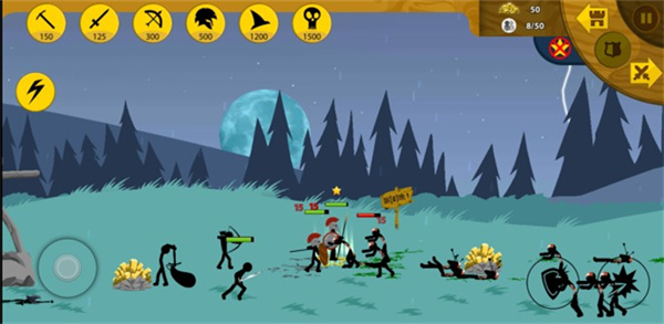 火柴人战争遗产僵尸版