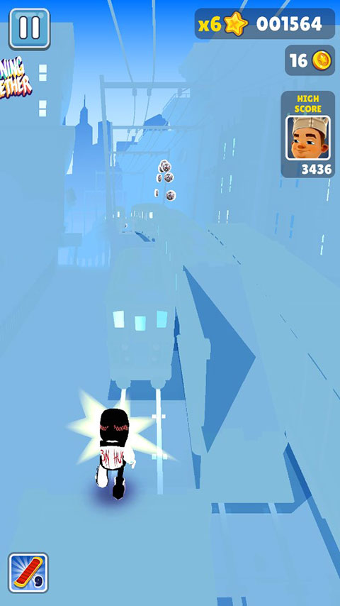 地铁跑酷冰火公益版