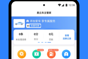 麦丘车主管家app