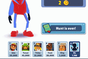 地铁跑酷笑脸金币版