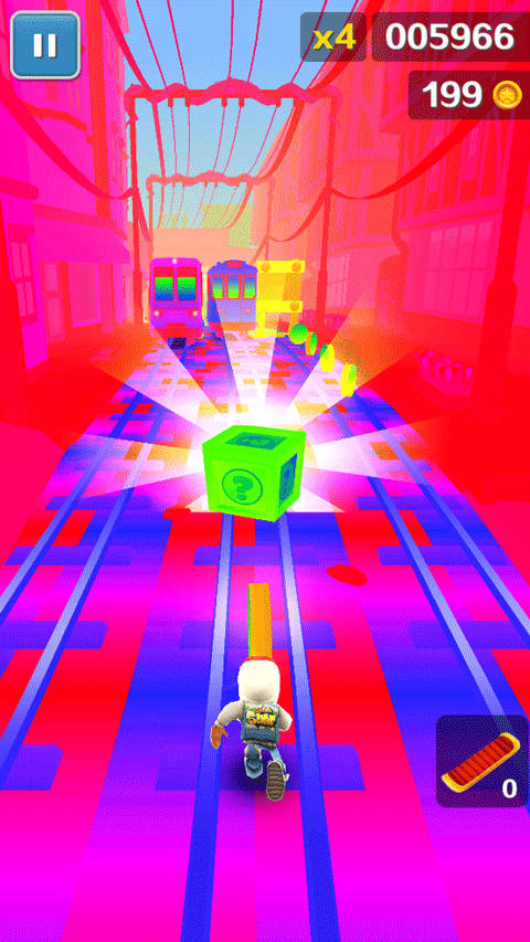 地铁跑酷彩虹世界