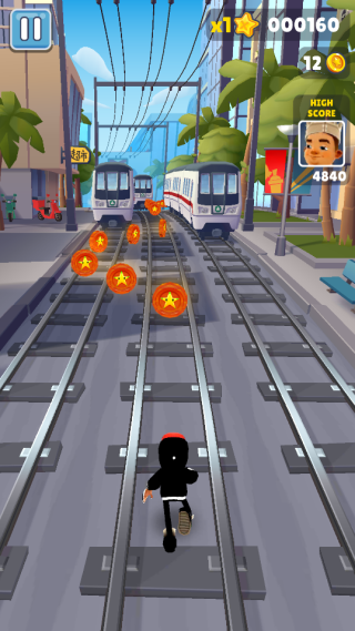地铁跑酷黑化版