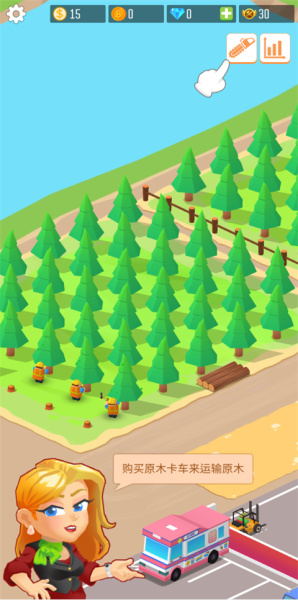 木材公司(Lumber Empire: Idle Wood Inc)