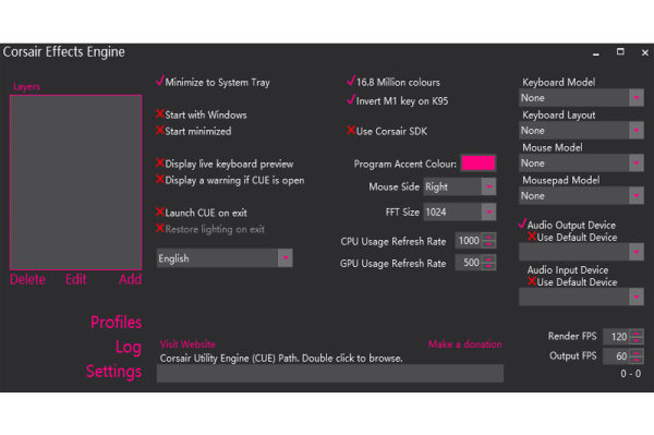Corsair Effects Engine