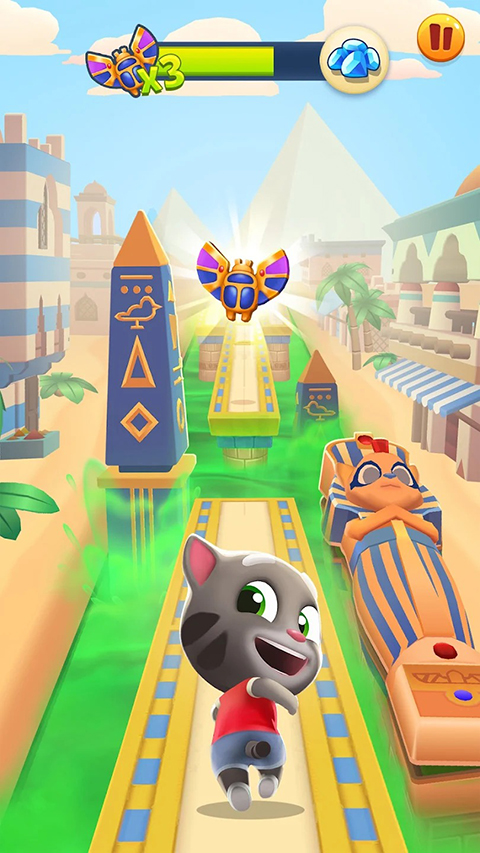 汤姆猫跑酷国际版(Talking Tom Gold Run)
