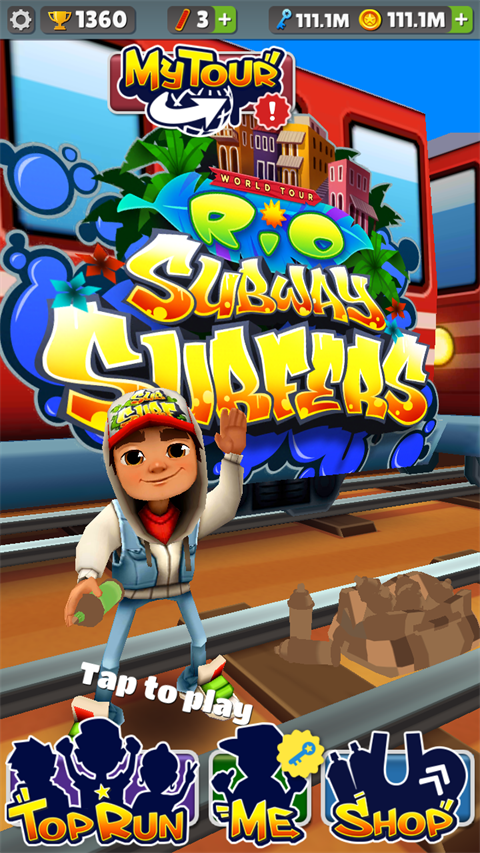 地铁跑酷里约热内卢GGB