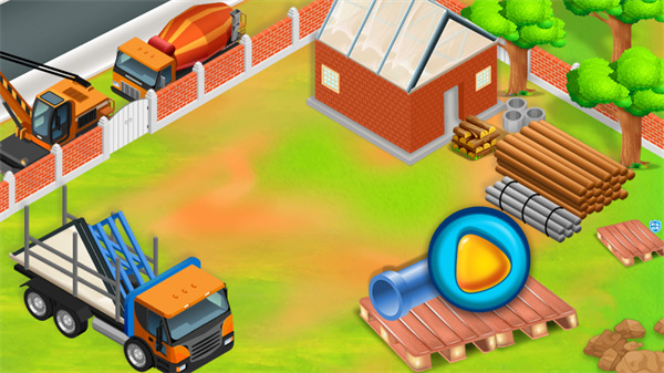 儿童建房子游戏