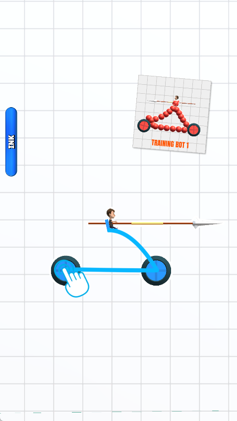 Draw Joust游戏(画车对决)