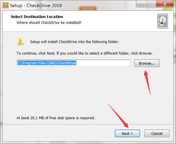 checkdrive