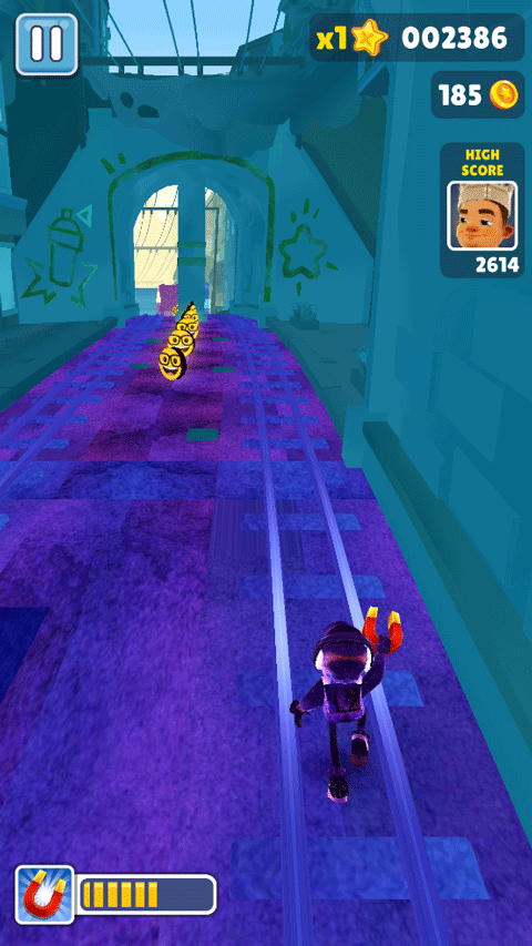 地铁跑酷lz阴森车站特别版