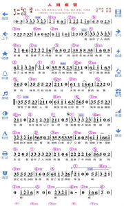 蜀哥电子琴曲谱系统
