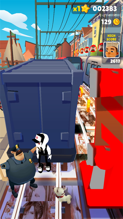 地铁跑酷花扇定制版