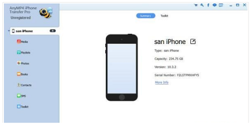 anymp4iphone transfer pro