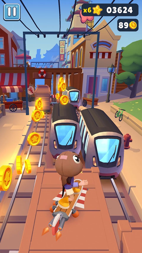 地铁跑酷旧金山版