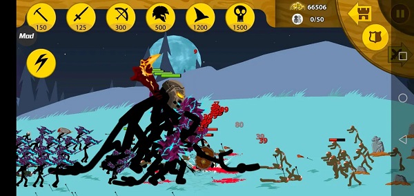 火柴人战争遗产僵尸版