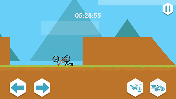 火柴人单车大冒险游戏