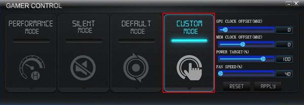 GAMER Control