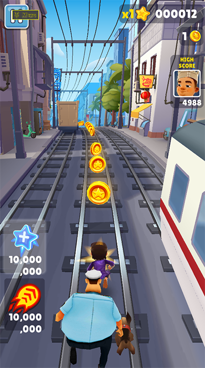 地铁跑酷变速版内置菜单可调速度版