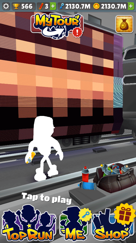 地铁跑酷黑白休斯顿版