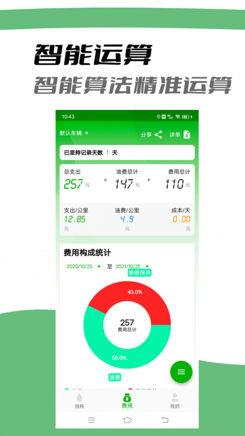 汽车油耗记录app