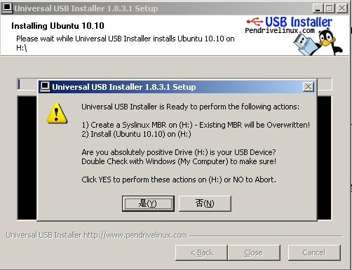 Universal USB Installer