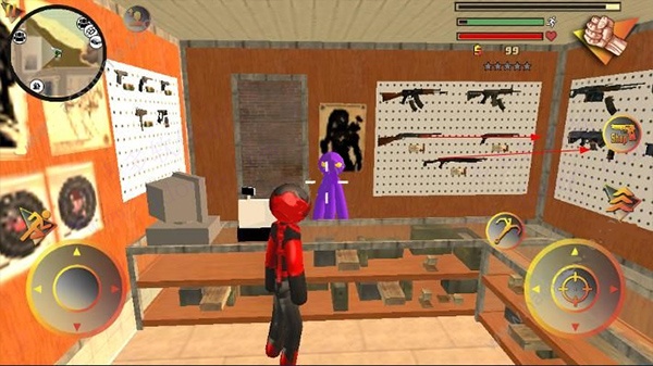 火柴人绳索英雄2内置mod菜单版