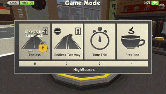 咖啡厅赛车手游戏